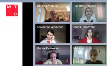 Защиты проектных заданий от розничной сети МТС студентами экономического факультета Филиала МГУ имени М.В. Ломоносова в Баку