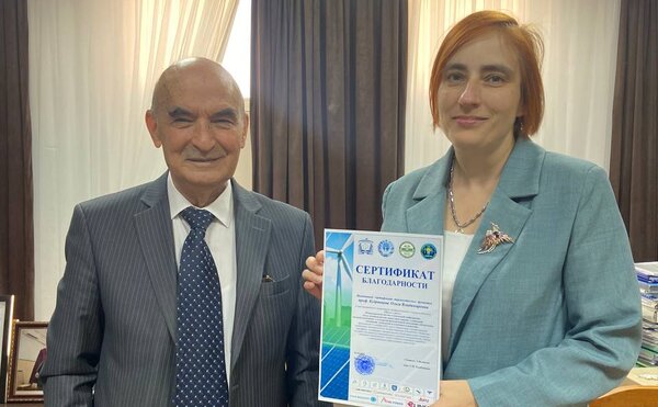 Профессор Кудрявцева О.В. выступила с пленарным докладом на международной конференции по возобновляемой энергетике в Узбекистане