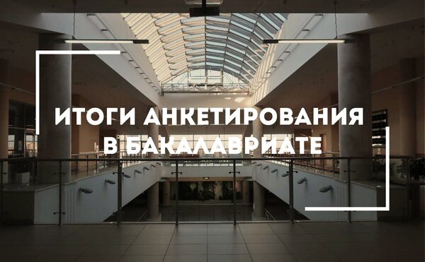 Результаты анкетирования студентов бакалавриата по итогам весеннего семестра 2024-2025 учебного года
