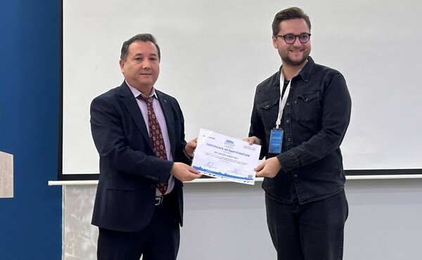 Ассистент кафедры Дмитрий Ракинцев принял участие в конференции в Ташкенте