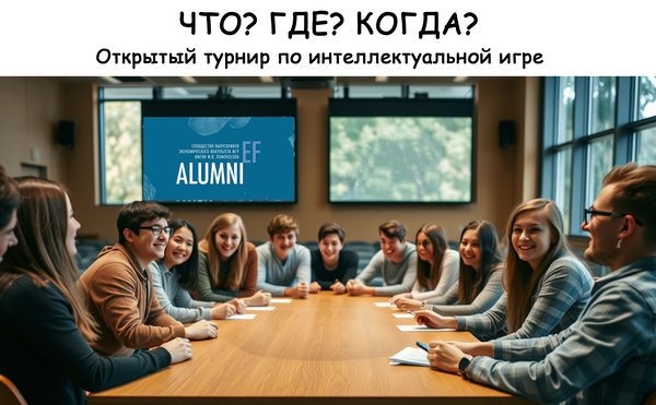 Интеллектуальная игра "ЧТО? ГДЕ? КОГДА?"