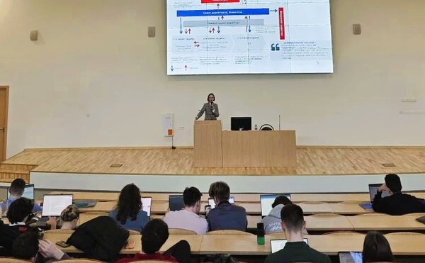 Лекция начальника центра внутреннего контроля и управления рисками ОАО "РЖД"