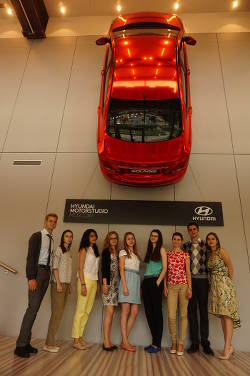 Студенты Экономического факультета - о стажировке в Hyundai
