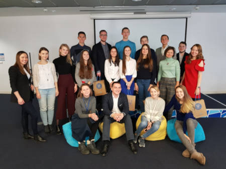 Проект МАХ: защита проектных заданий 4 курса в офисе Unilever