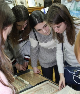 Студенты ЭФ изучали историю российских бумажных денег в  Музее предпринимателей, меценатов и благотворителей
