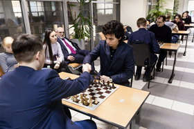 Традиционный шахматный матч между командами университета и Сбербанка