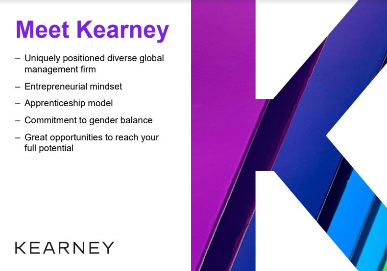 Возможности для стажировки в Kearney!