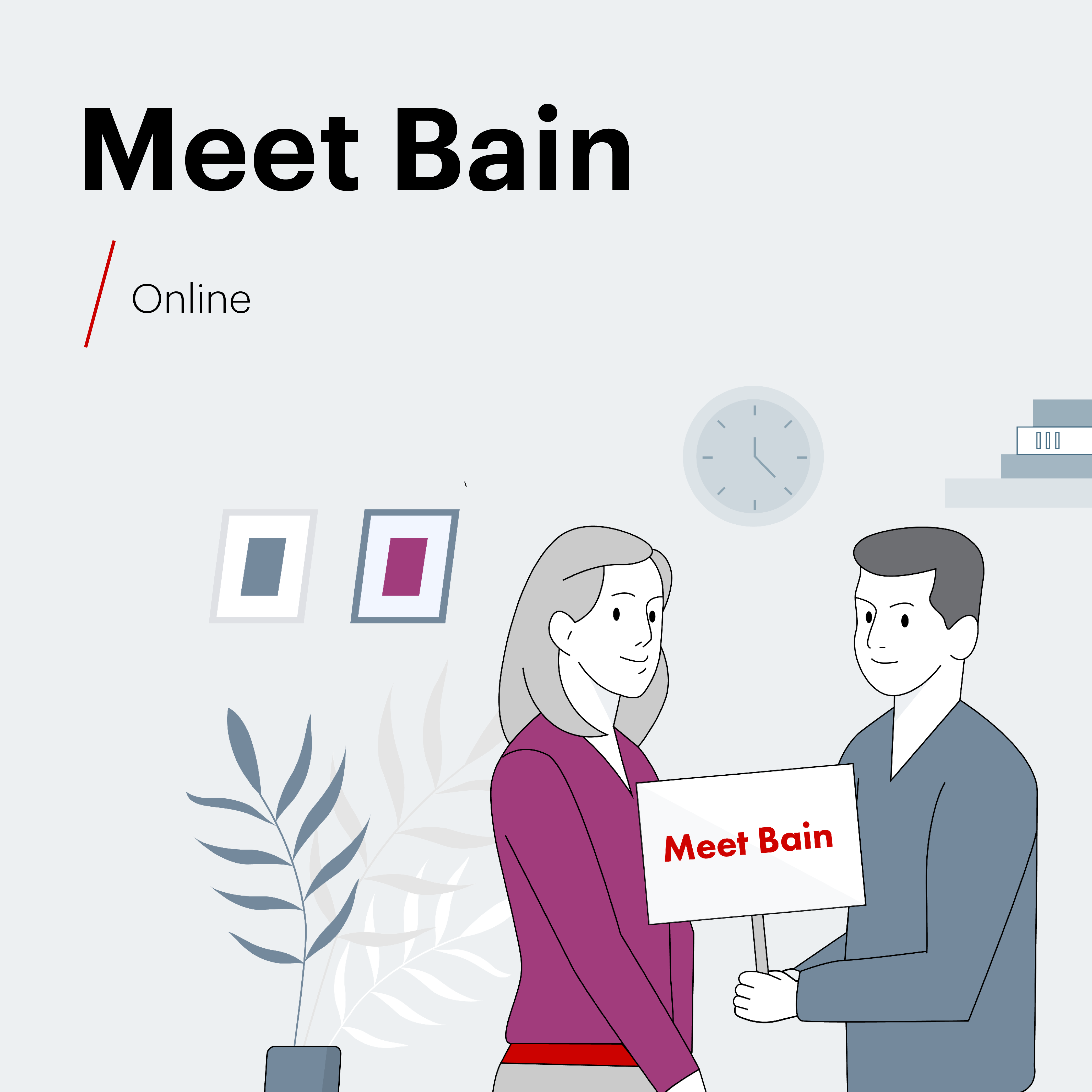 Вебинар «Meet Bain»