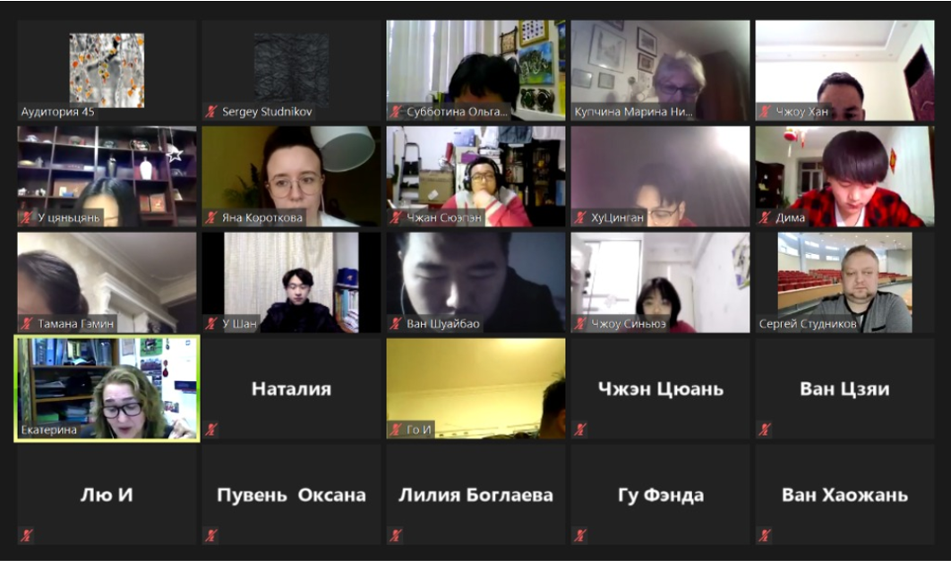 Прошел виртуальный День открытых дверей для абитуриентов магистратуры — слушателей Института русского языка и культуры МГУ имени М.В.Ломоносова