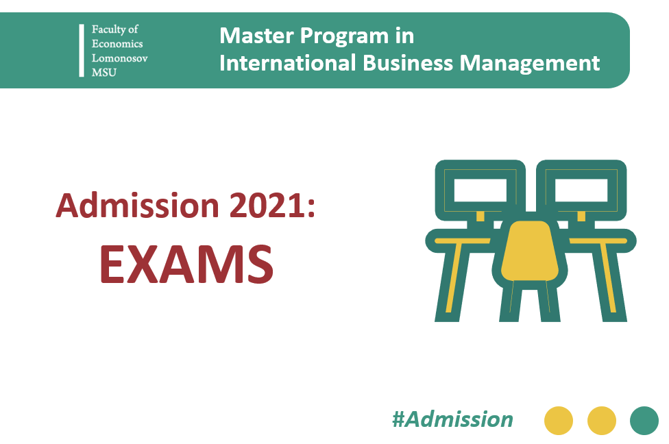 Master Program in International Business Management: Entry Examination 2021