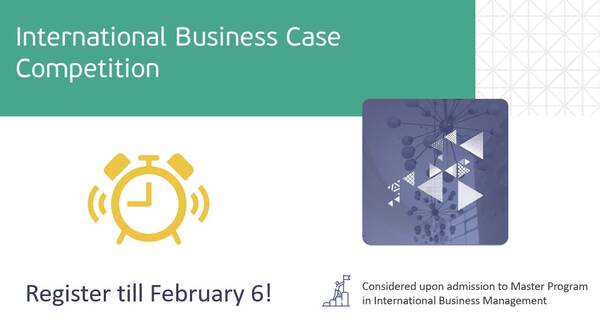 Registration open - International Business Case Competition 2022