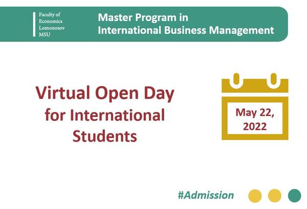 Open Day for international applicants of Master Program in International Business Management