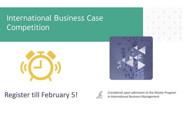Registration open - International Business Case Competition 2023